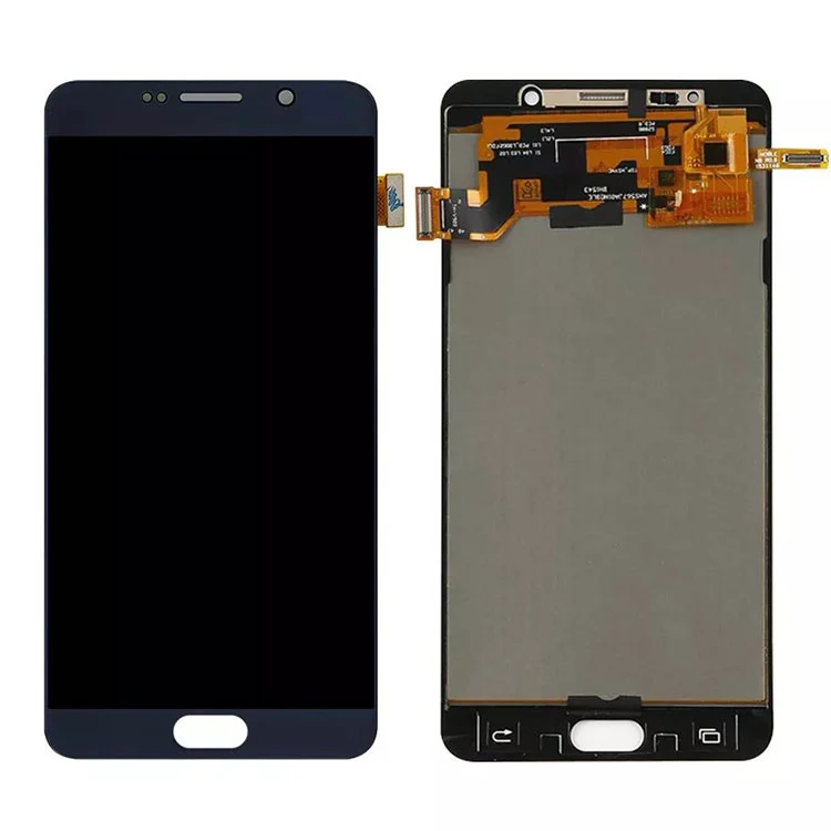 Samsung Galaxy Note 5 LCD OLED 디스플레이 스크린 디지타이저 어셈블리와 프레임