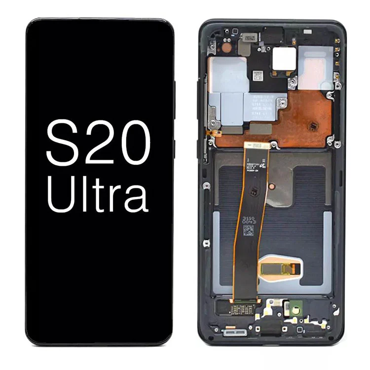 Samsung Galaxy S20 Ultra G988 5G OLED 디스플레이 LCD 터치 스크린 교체 용